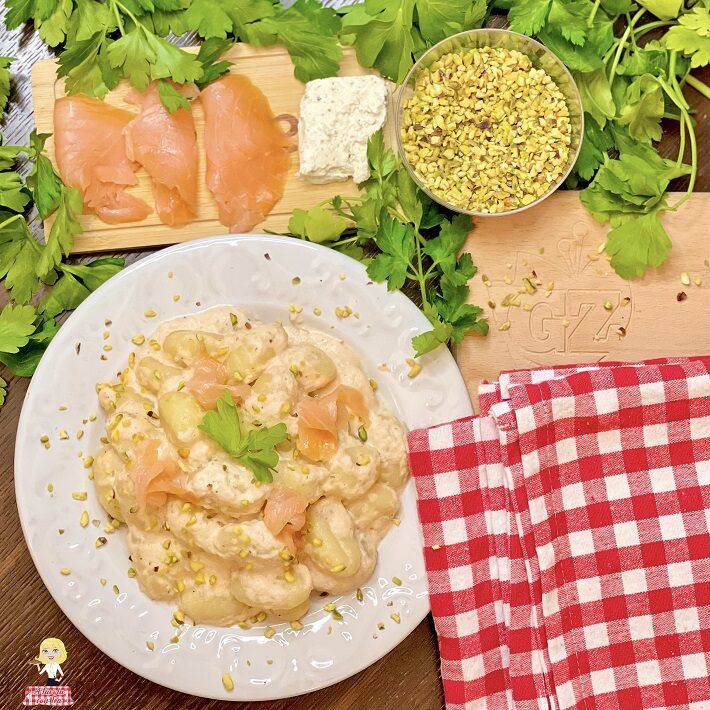 Gnocchi al salmone senza panna