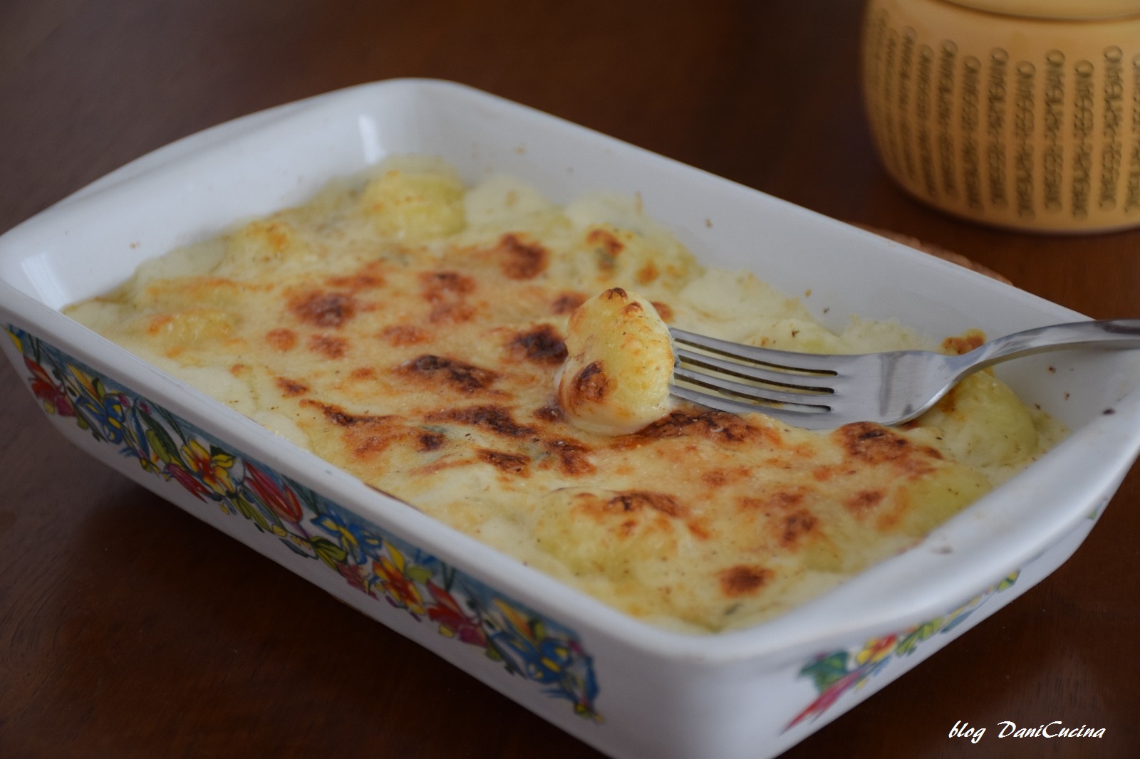 Gnocchi alla parigina con gorgonzola (con gnocchi di patate)