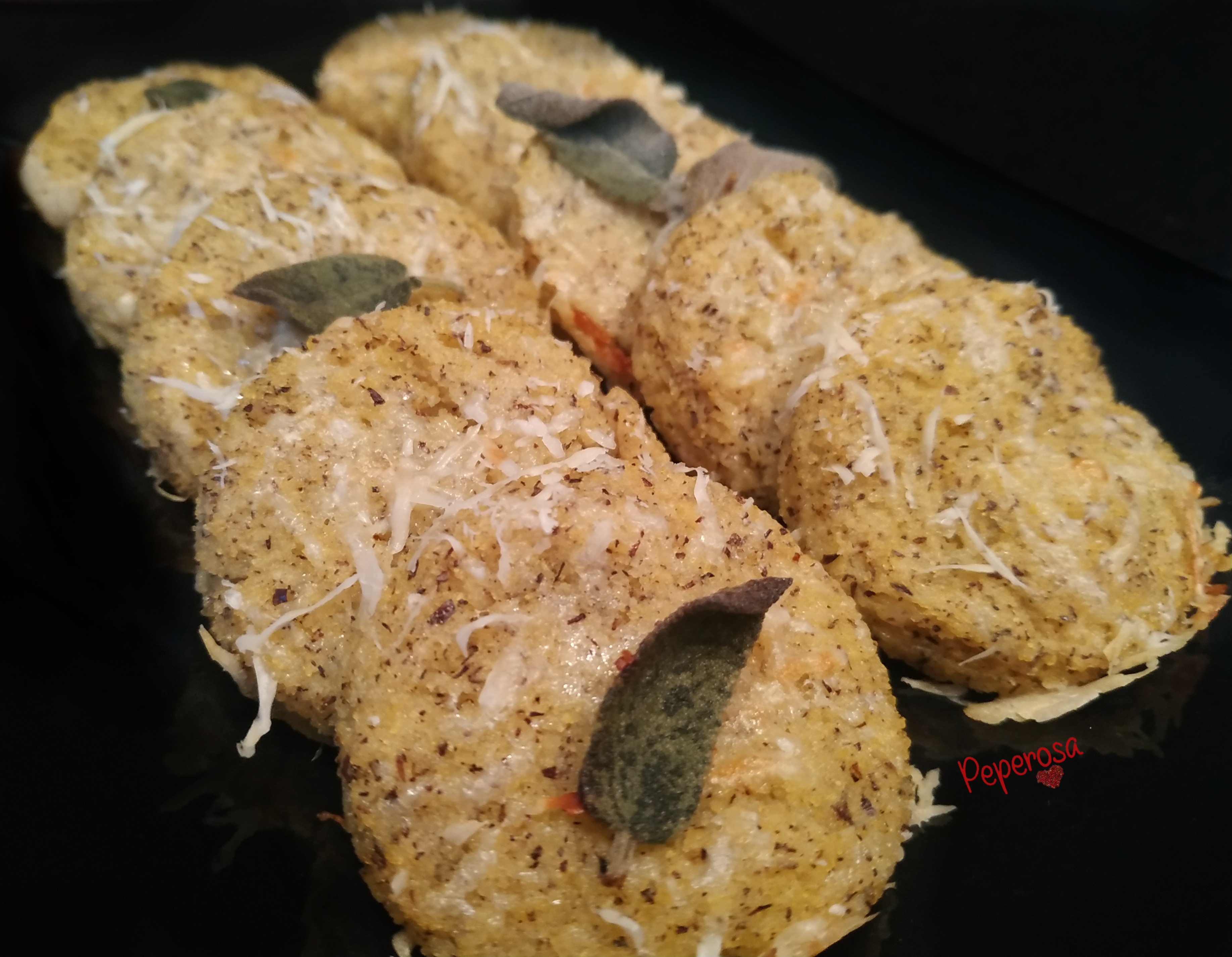 Gnocchi alla romana di polenta taragna