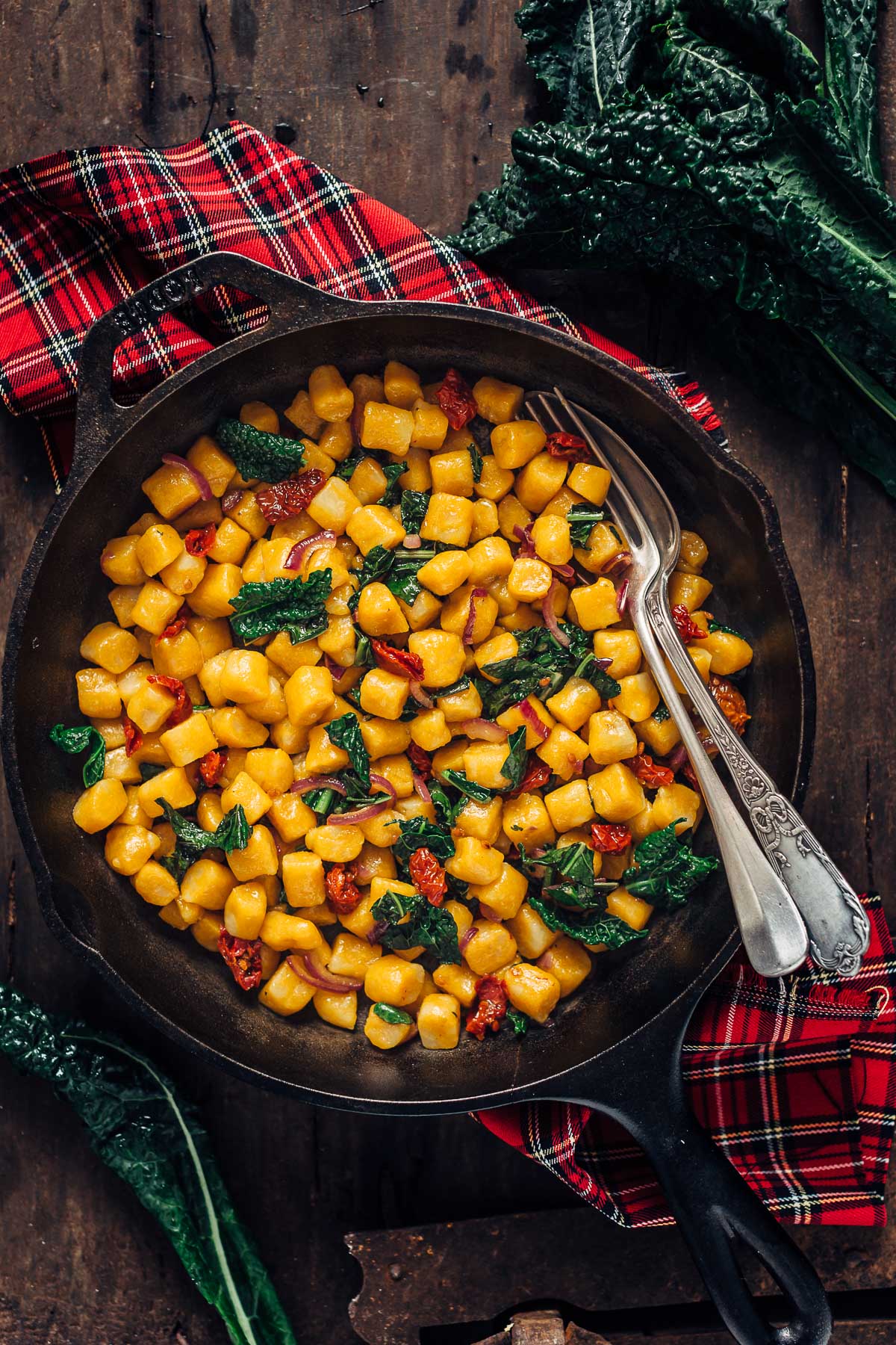 GNOCCHI alla ZUCCA VEGAN SENZA GLUTINE ( con variante al farro )