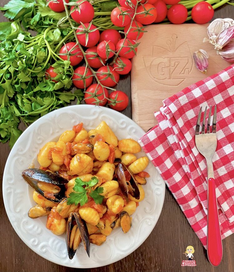Gnocchi alle cozze ricetta facile