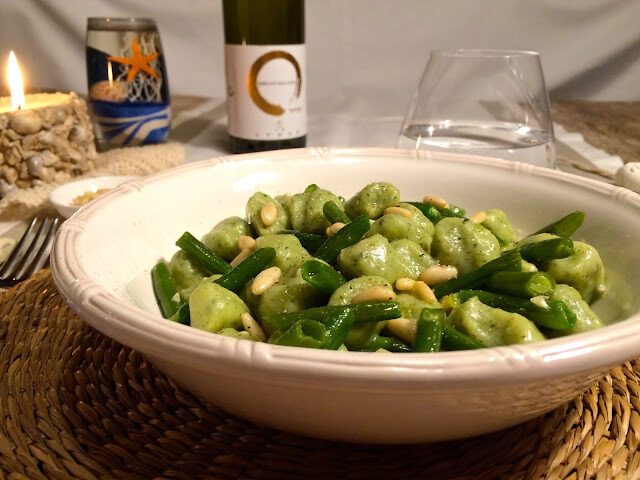Gnocchi avvantaggiati per uno chef sul mare