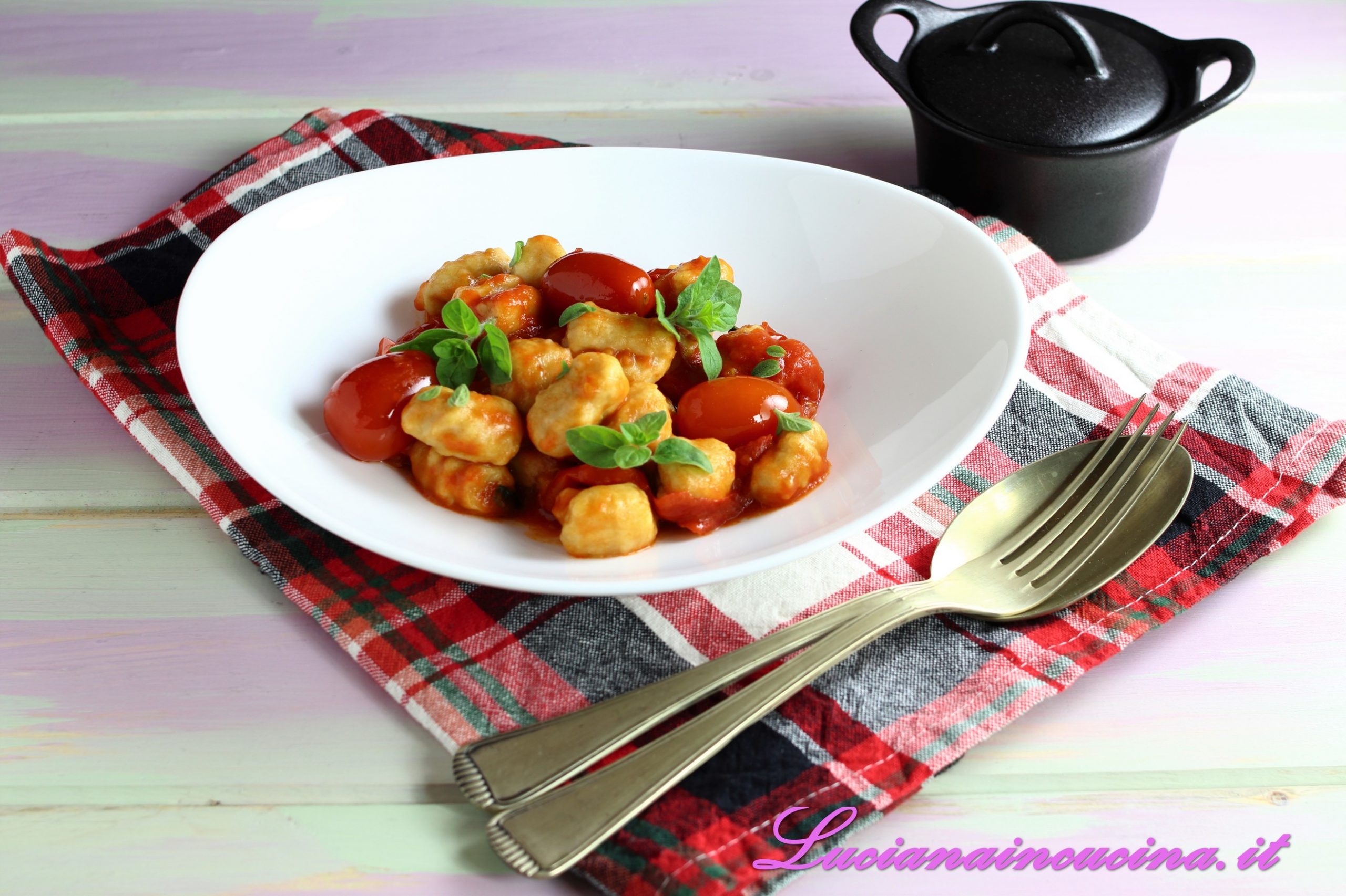 Gnocchi con i ceci
