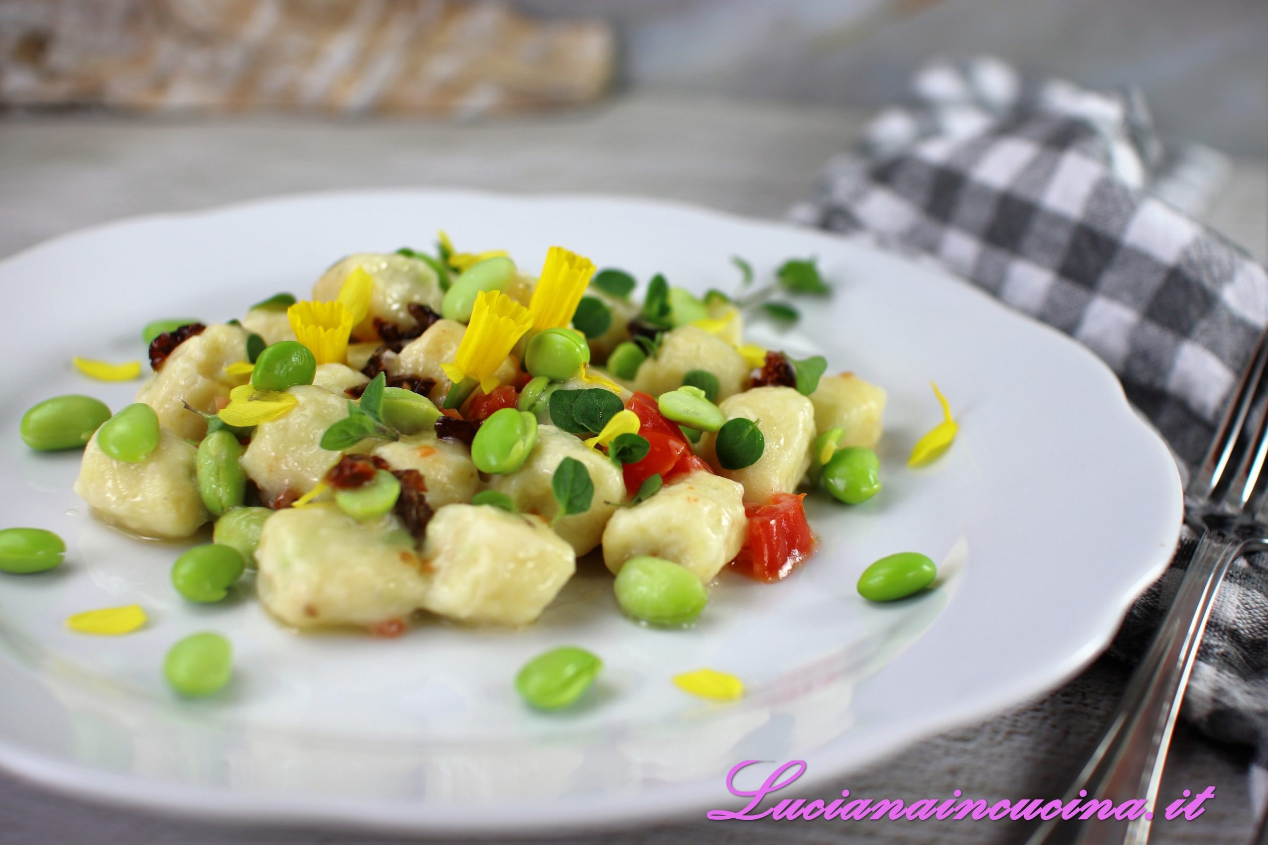 Gnocchi con verdure