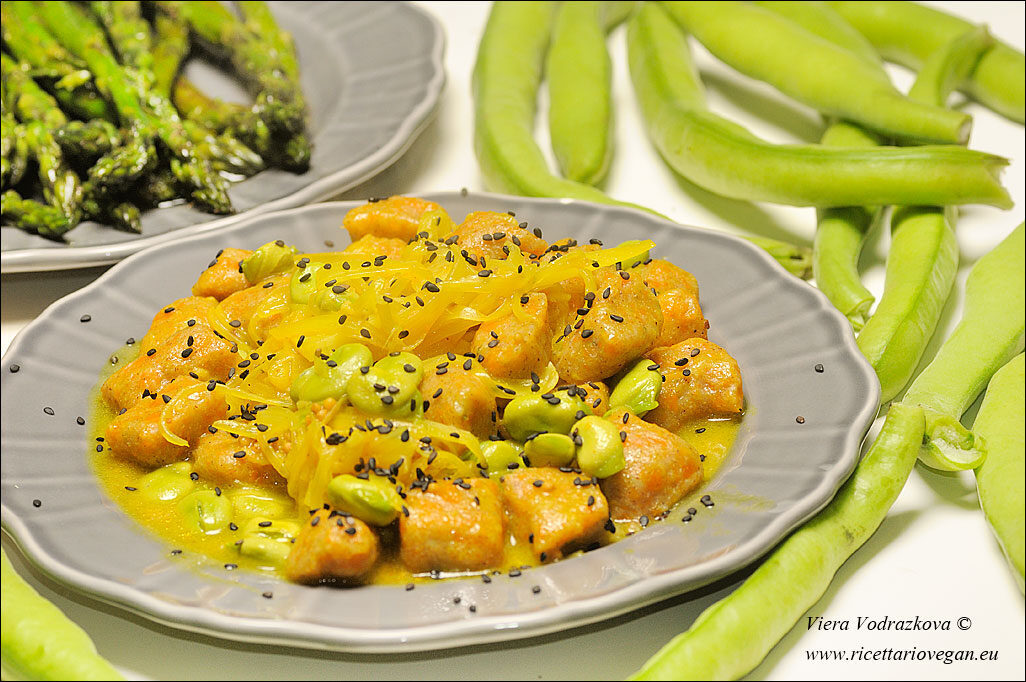 Gnocchi di carote e grano saraceno gluten free