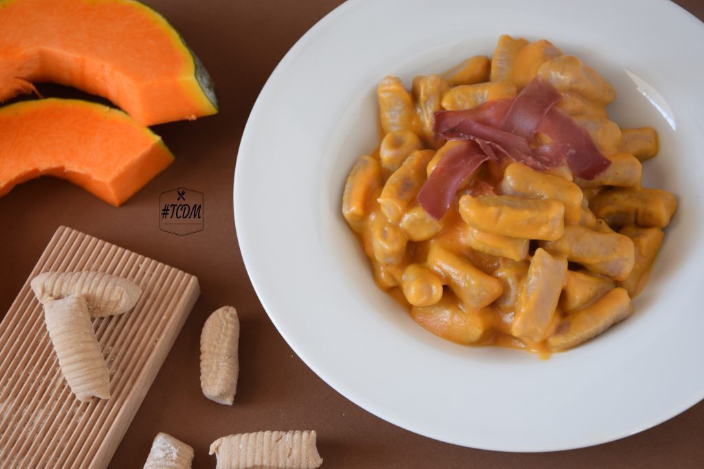 Gnocchi di castagne e zucca