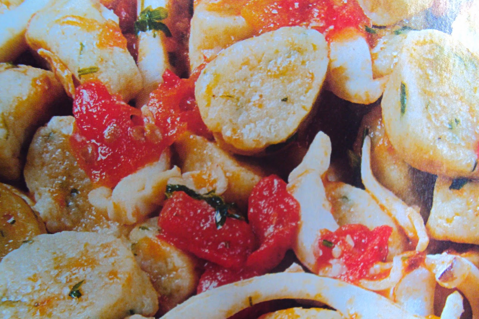 Gnocchi di pane al ragù di seppie