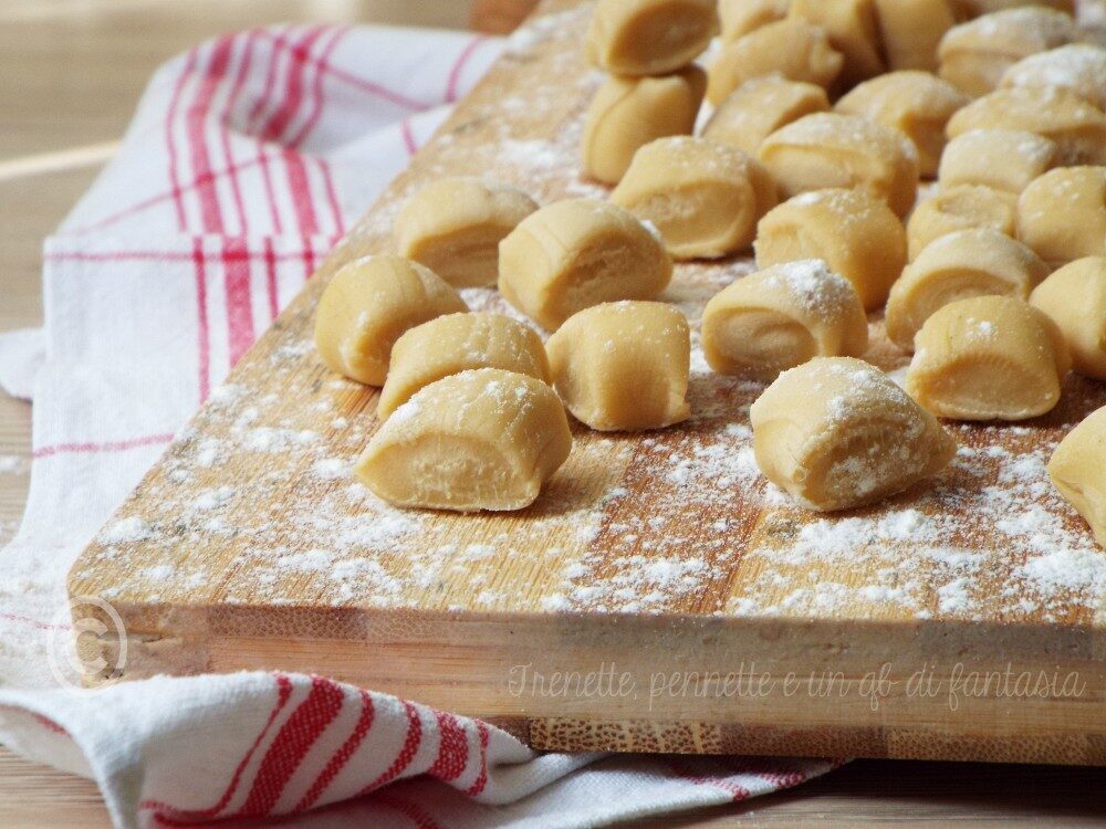 Gnocchi di pasta all’uovo