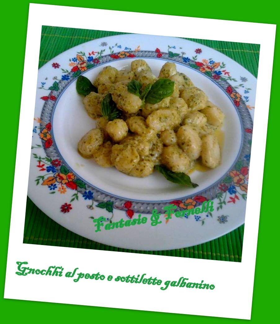 Gnocchi di patate al pesto
