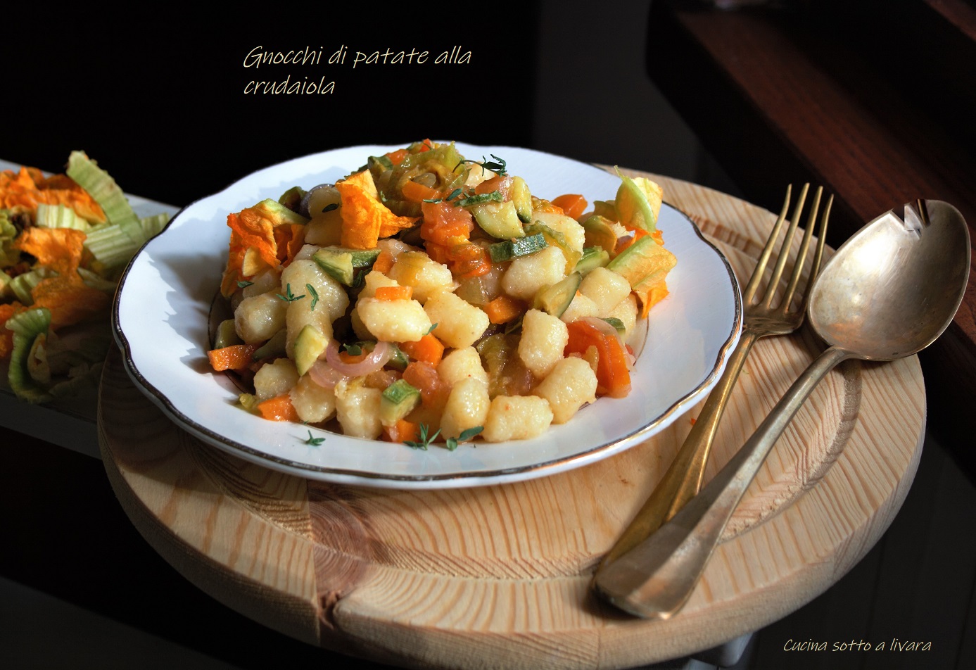Gnocchi di patate alla crudaiola
