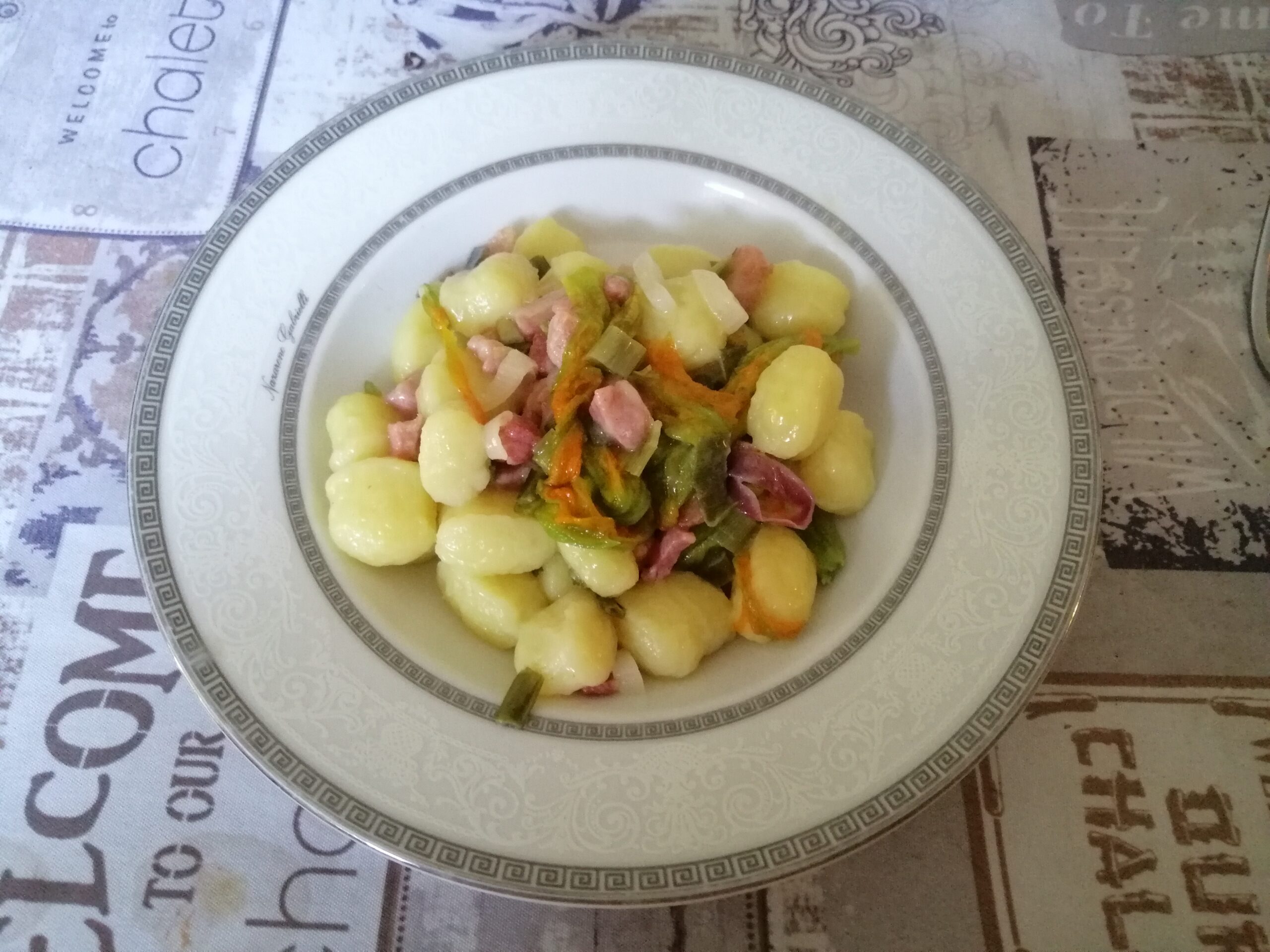 Gnocchi di patate primavera
