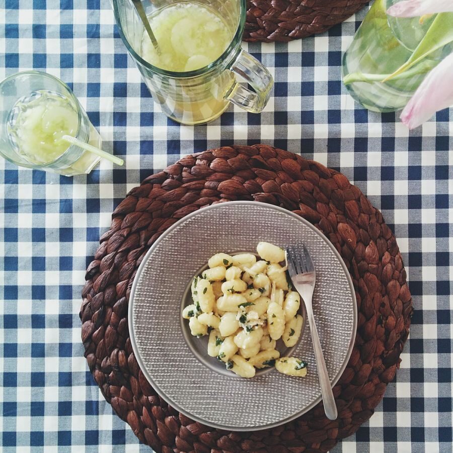 Gnocchi di patate senza glutine con burro e salvia