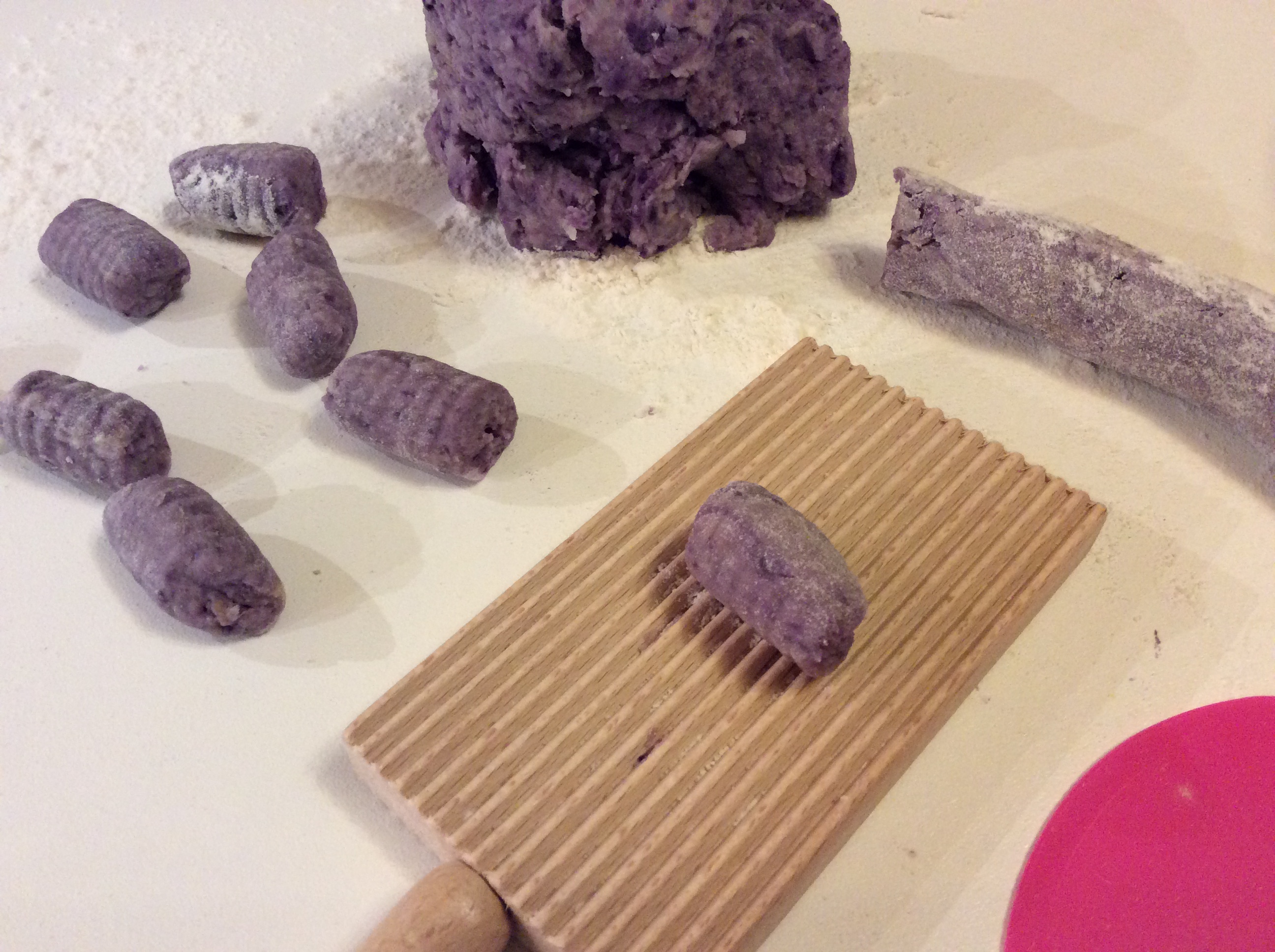 Gnocchi di patate viola