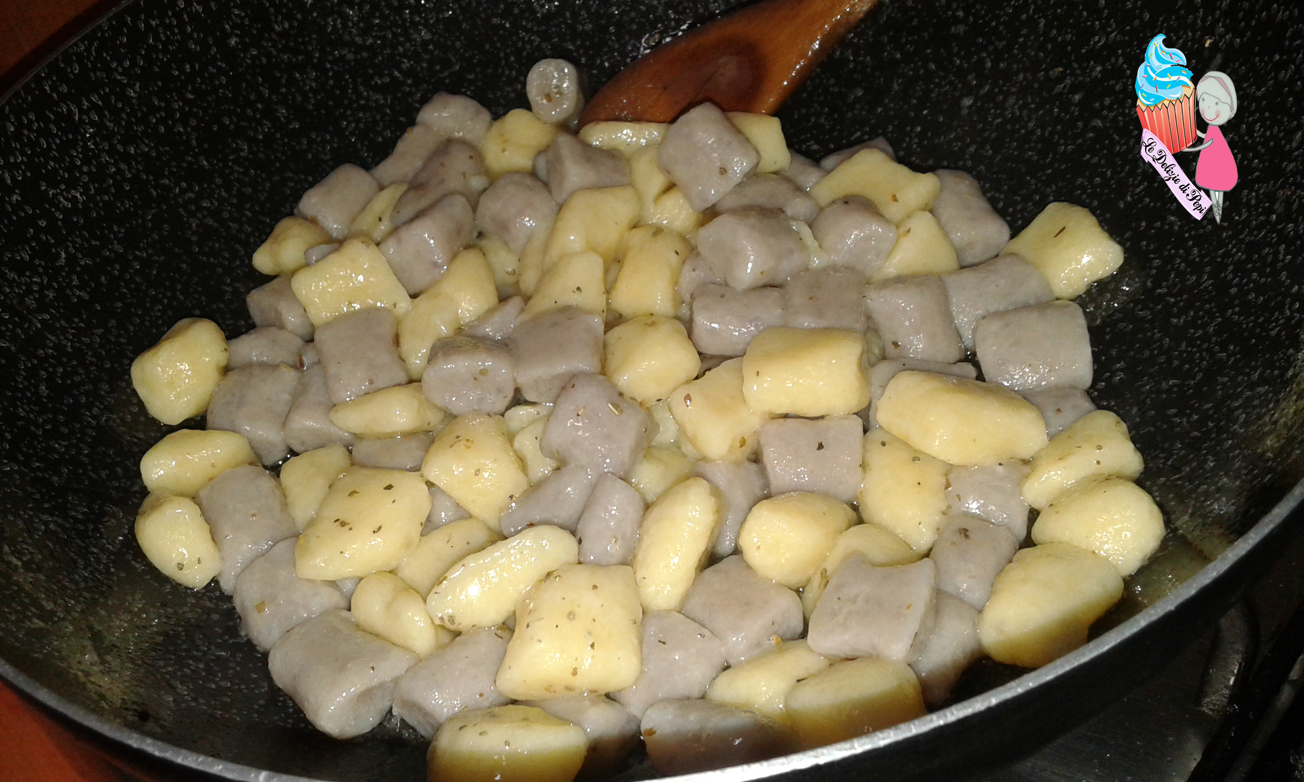 Gnocchi di patate viola