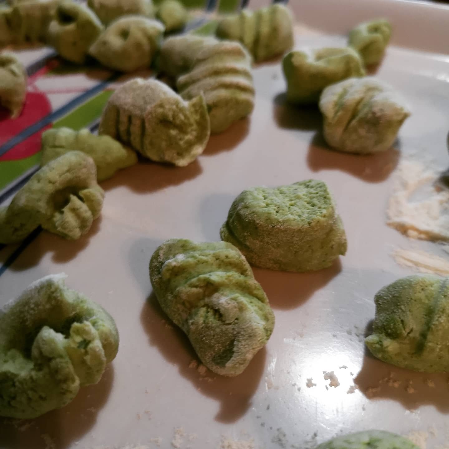 Gnocchi di ricotta e farina di porro