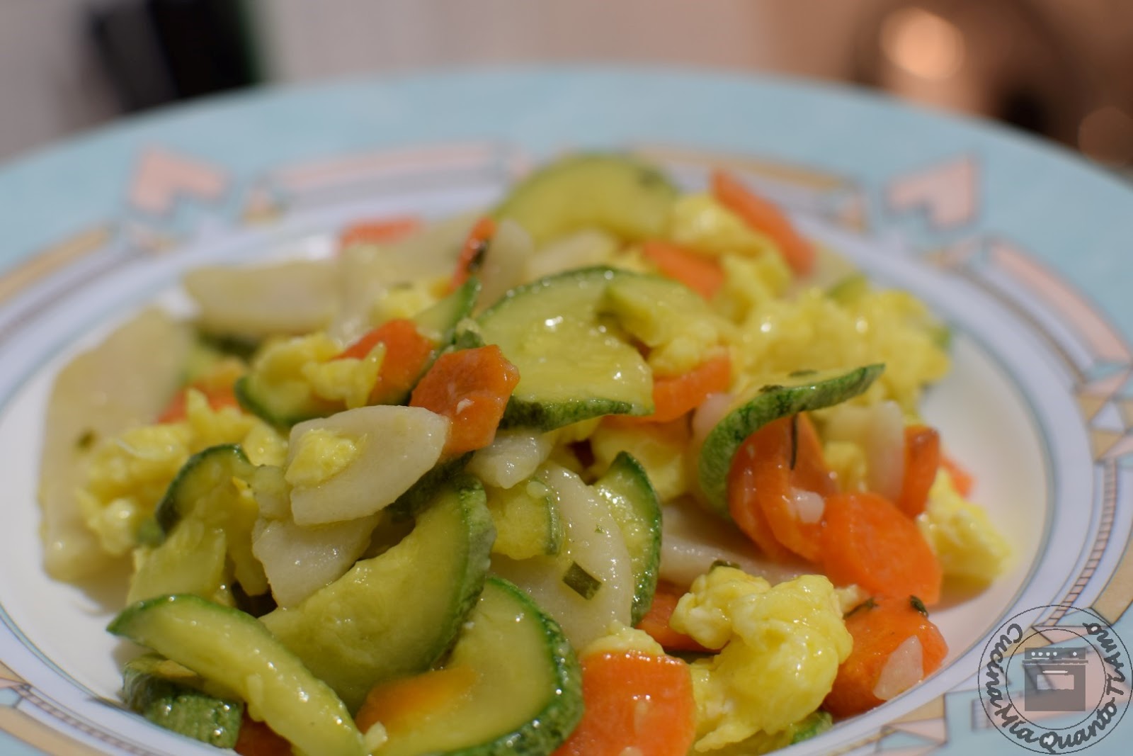 Gnocchi di riso cinesi alle verdure