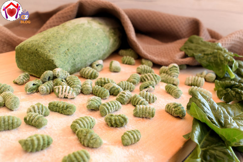 Gnocchi di spinaci e farina