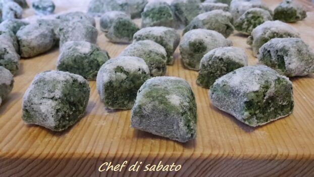 Gnocchi di spinaci e ricotta senza patate