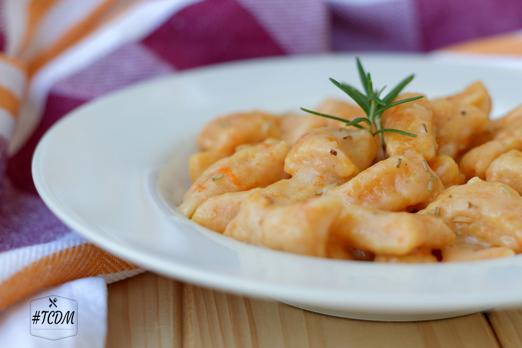 Gnocchi di zucca al burro e rosmarino