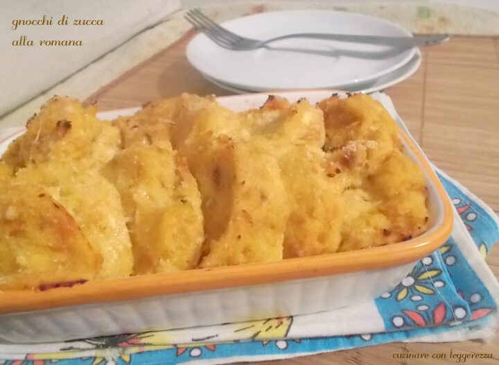 Gnocchi di zucca alla romana