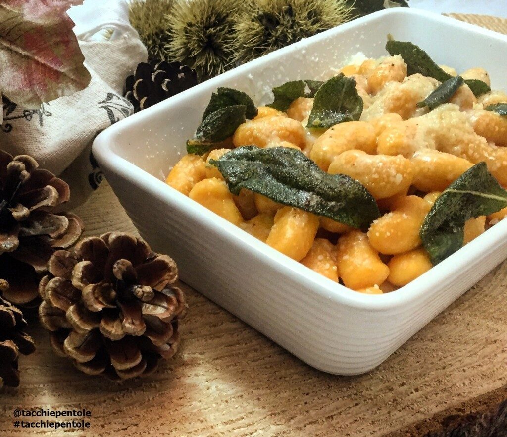 Gnocchi di zucca … #burroesalvia