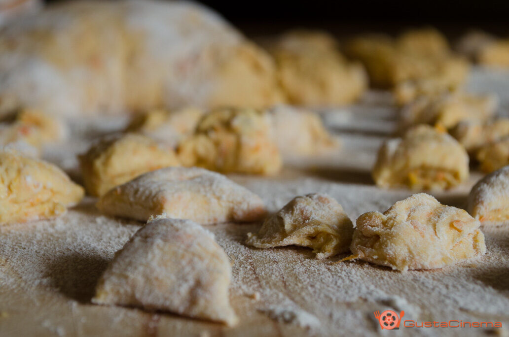 Gnocchi di zucca senza patate fatti in casa
