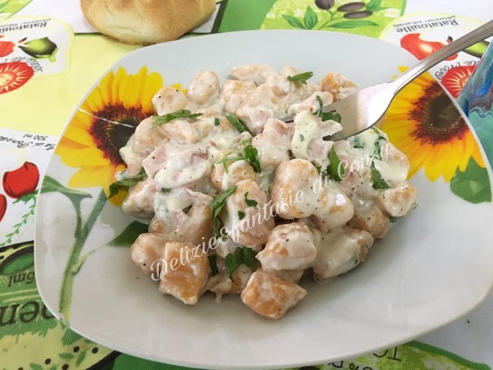 Gnocchi di zucca senza patate