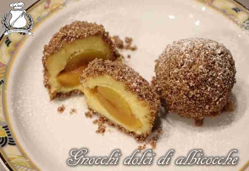 Gnocchi dolci di albiccocca (marillenknödel)
