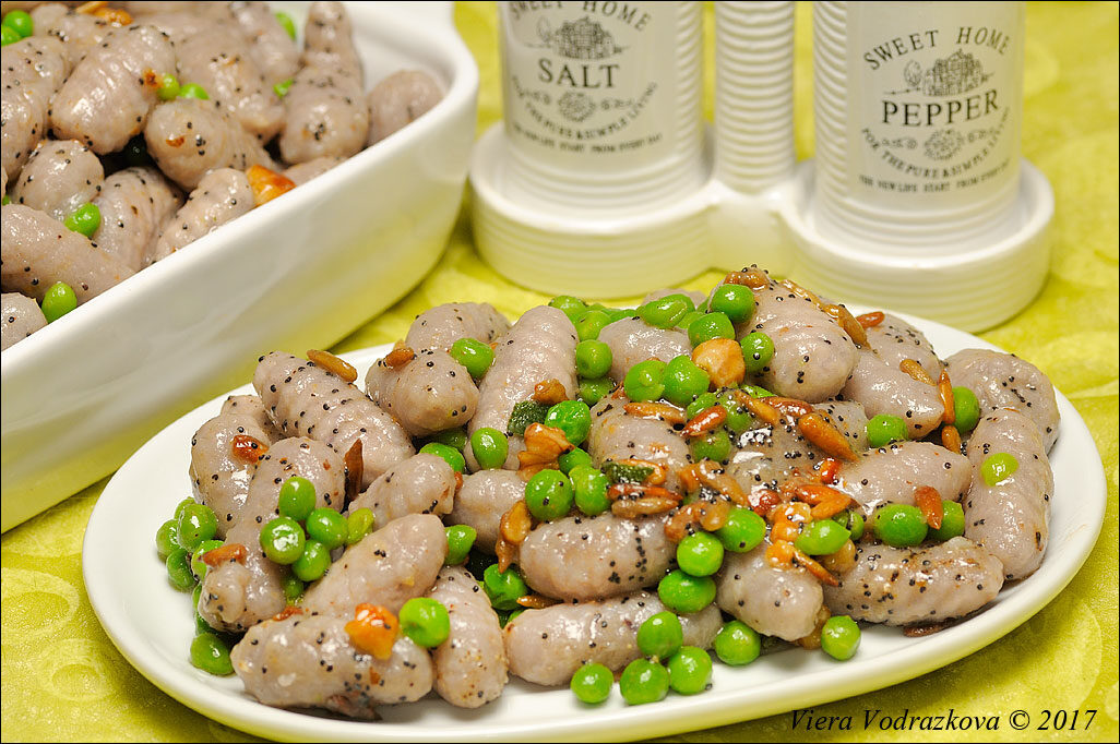 Gnocchi e piselli