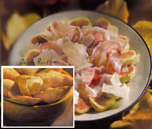 Gnocchi Fritti Fichi e Salumi