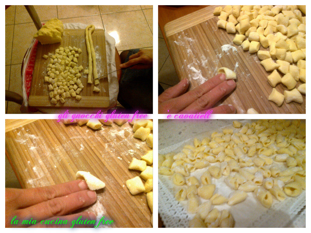 Gnocchi gluten free (e’ cavatiell)
