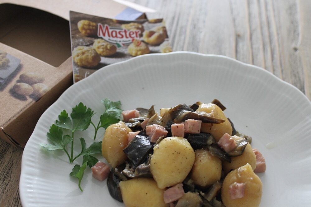 Gnocchi master mamma emma ripieni con gorgonzola, alle melanzane e cotto