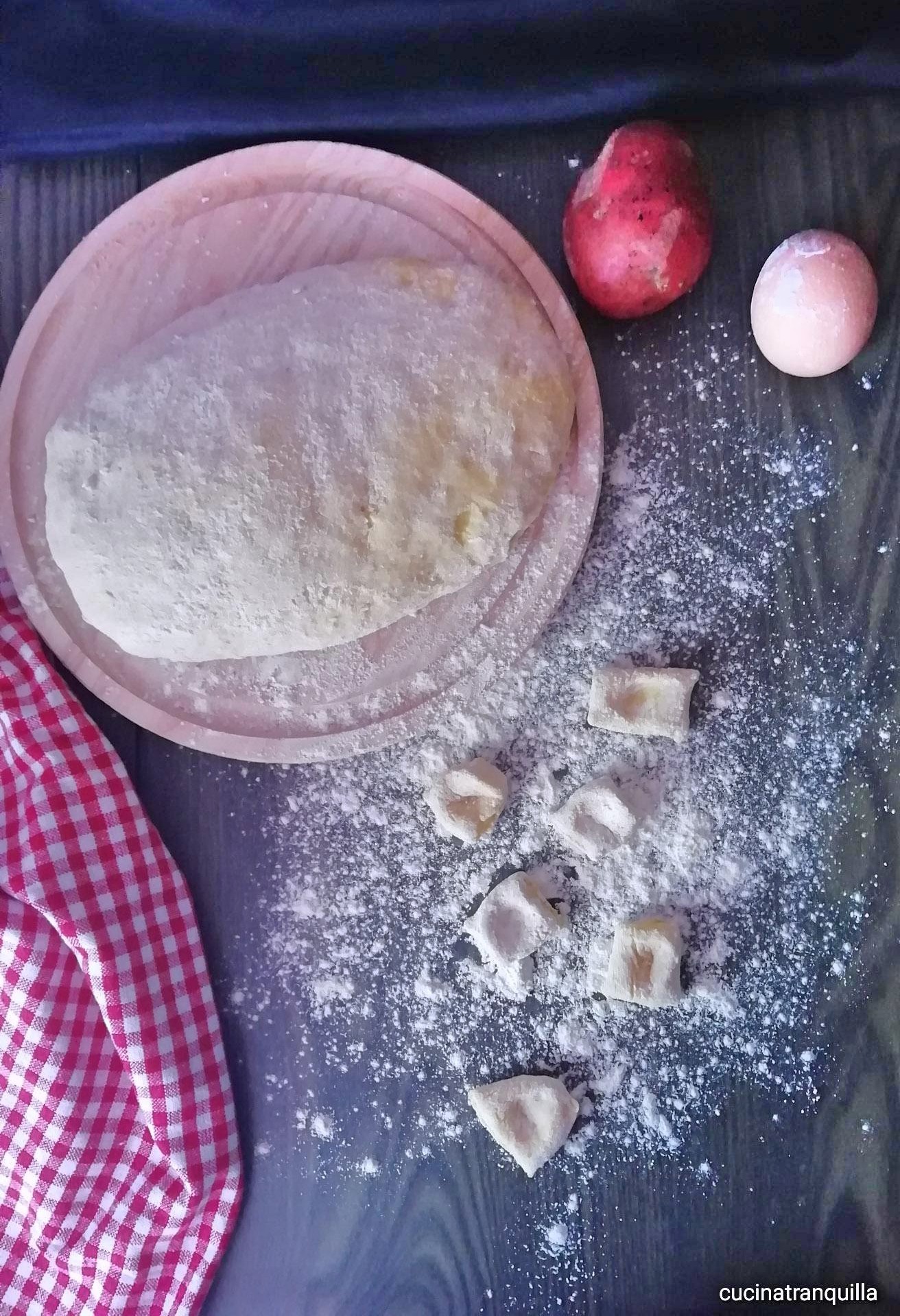 Gnocchi rustici allo zafferano