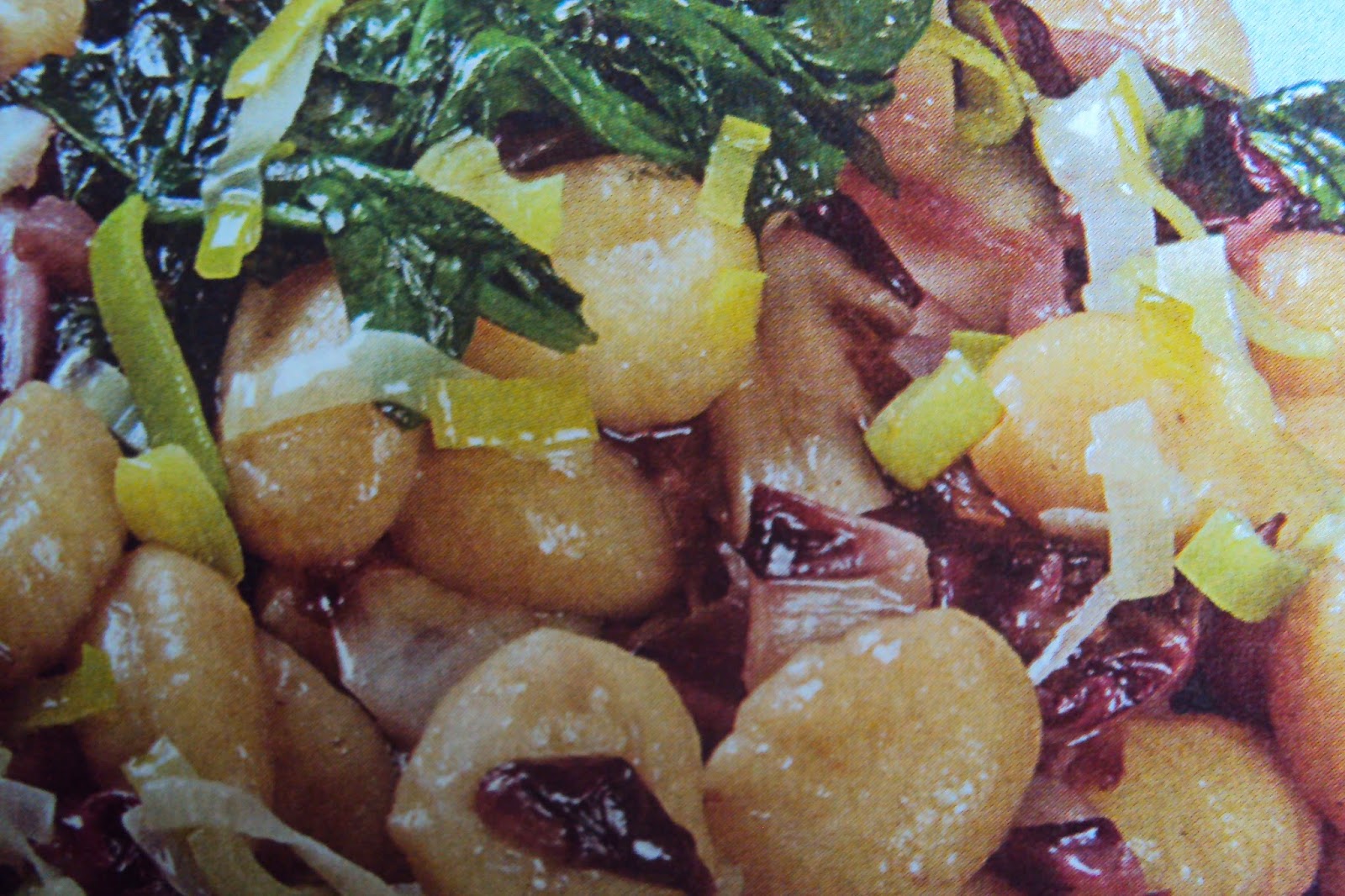 Gnocchi trevisana e bietole