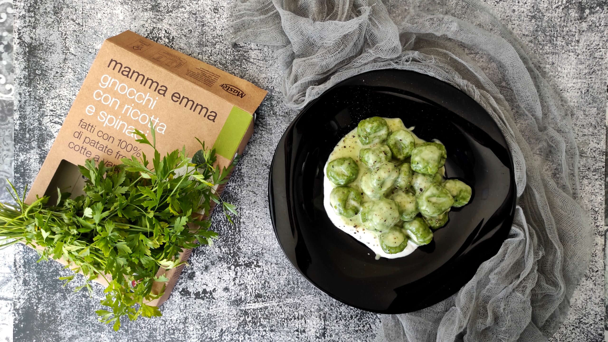 Gnocchi verdi cremosissimi