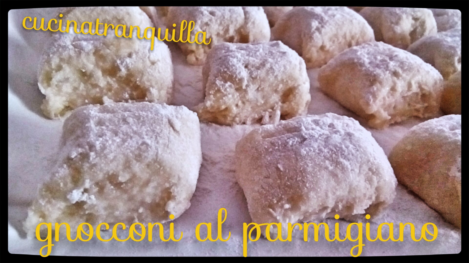 Gnocconi al parmigiano