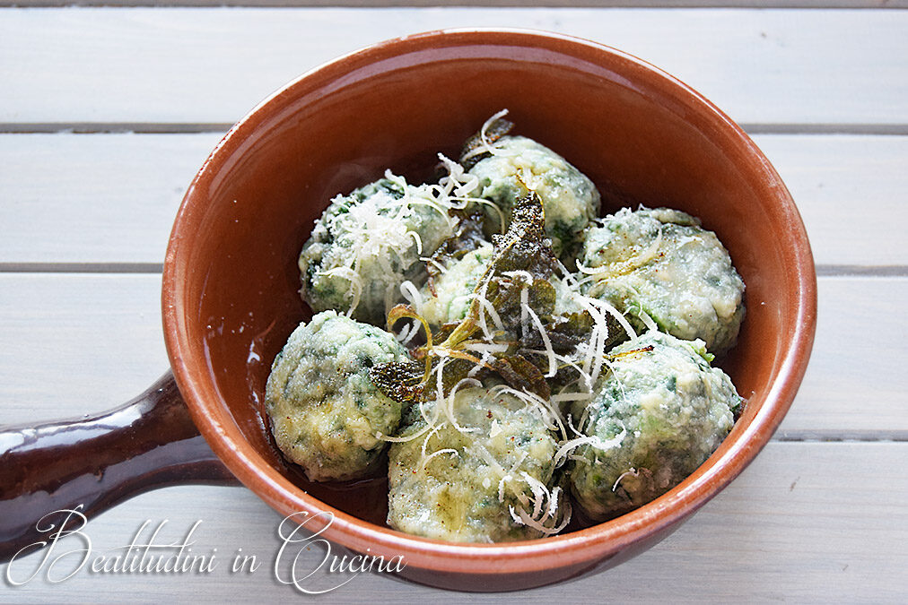 Gnudi di ricotta toscani
