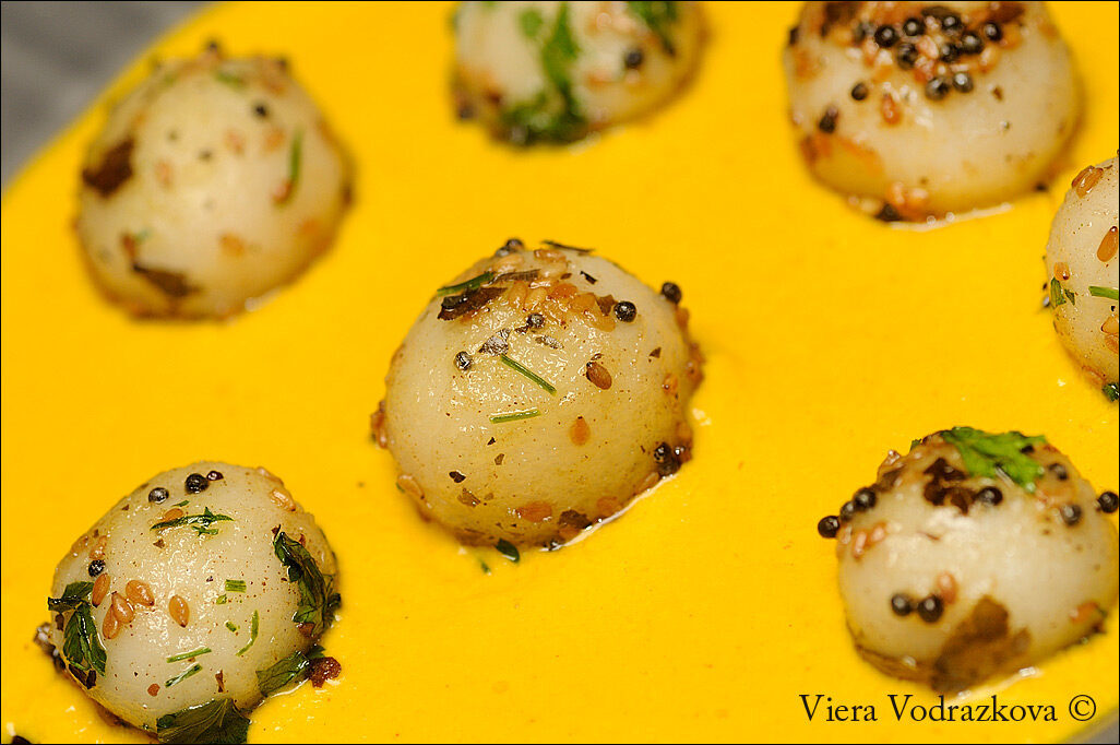 Goli Idli senza glutine a modo mio con la salsina