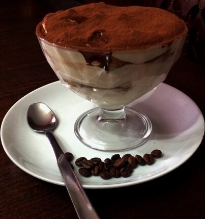 Goloso tiramisù al caffè