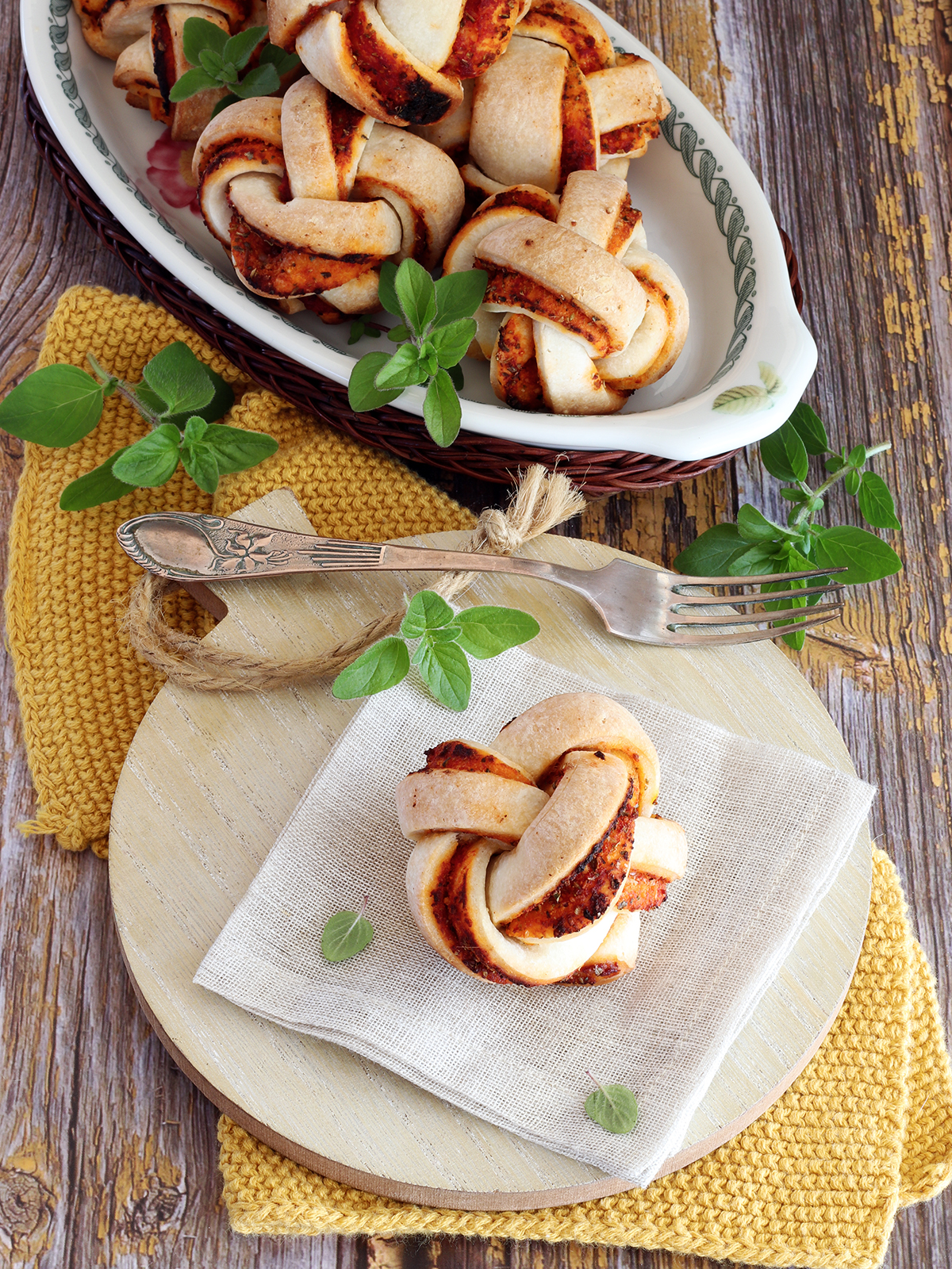 Gomitoli di pizza glutenfree