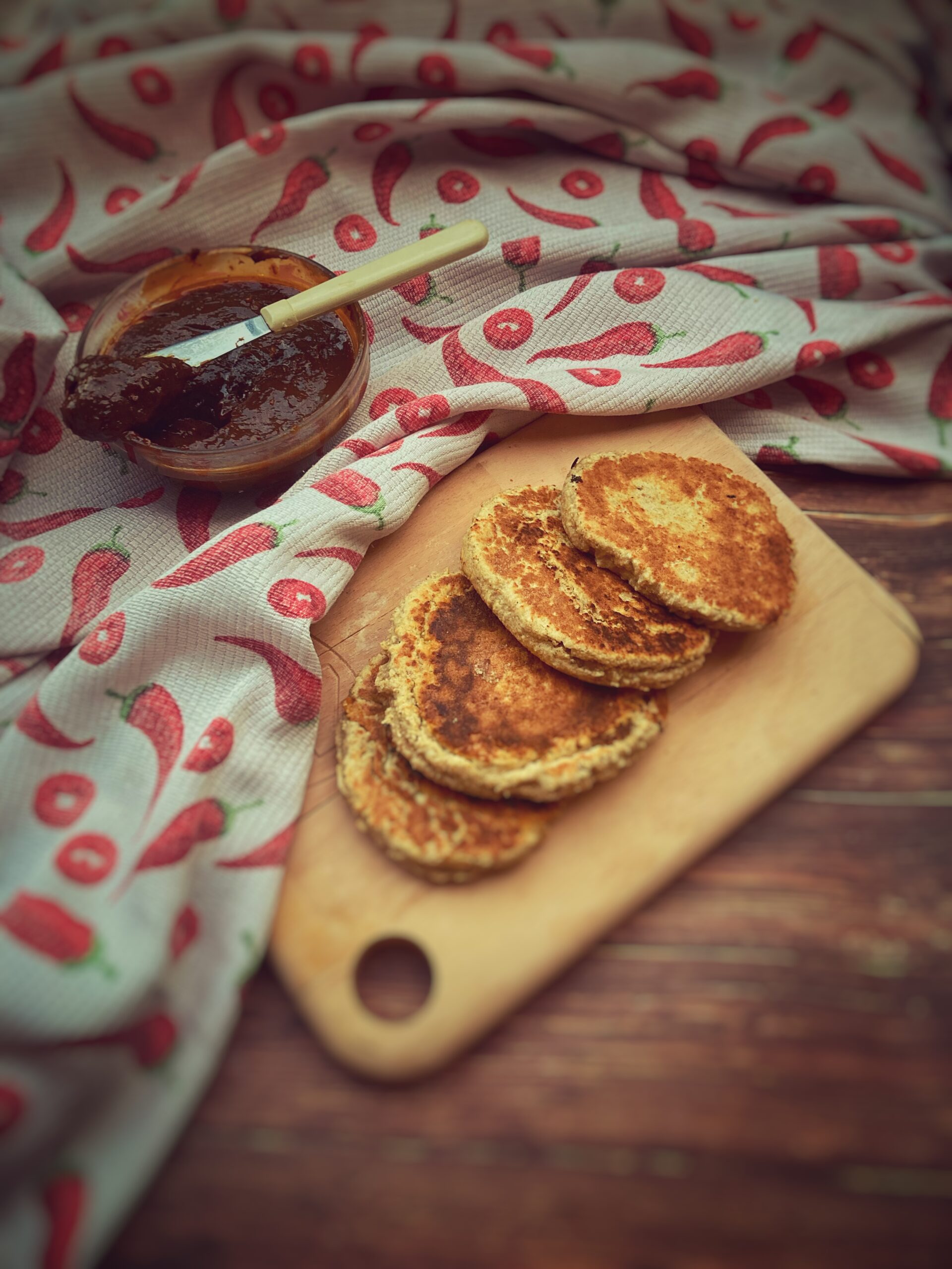 Gorditas de nata e cajeta (messico)