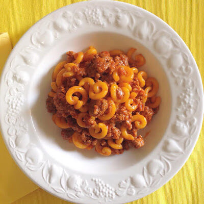 Gramigna rum e salsiccia