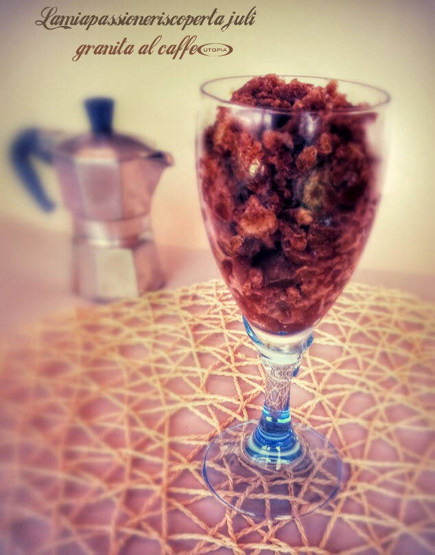 Granita al caffè bimby