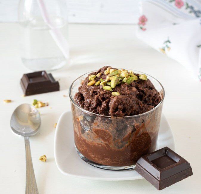 Granita al cioccolato siciliana