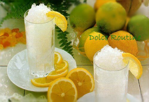 Granita di limone