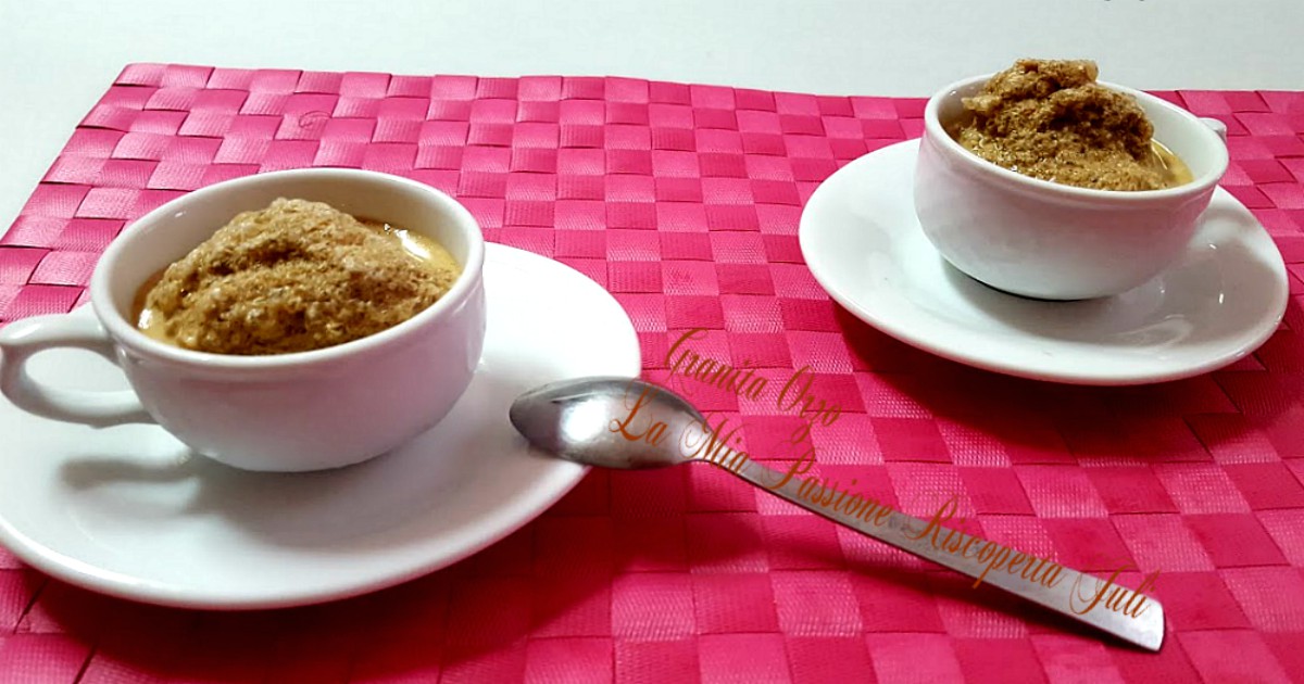 Granita orzo caffe