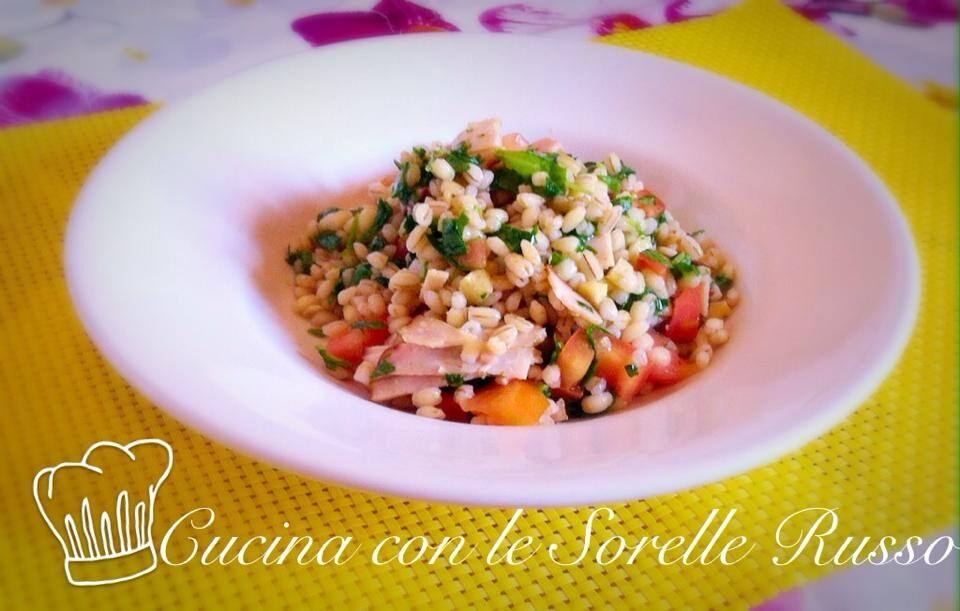 Grano tacchinato, piatto freddo ricco di proteine