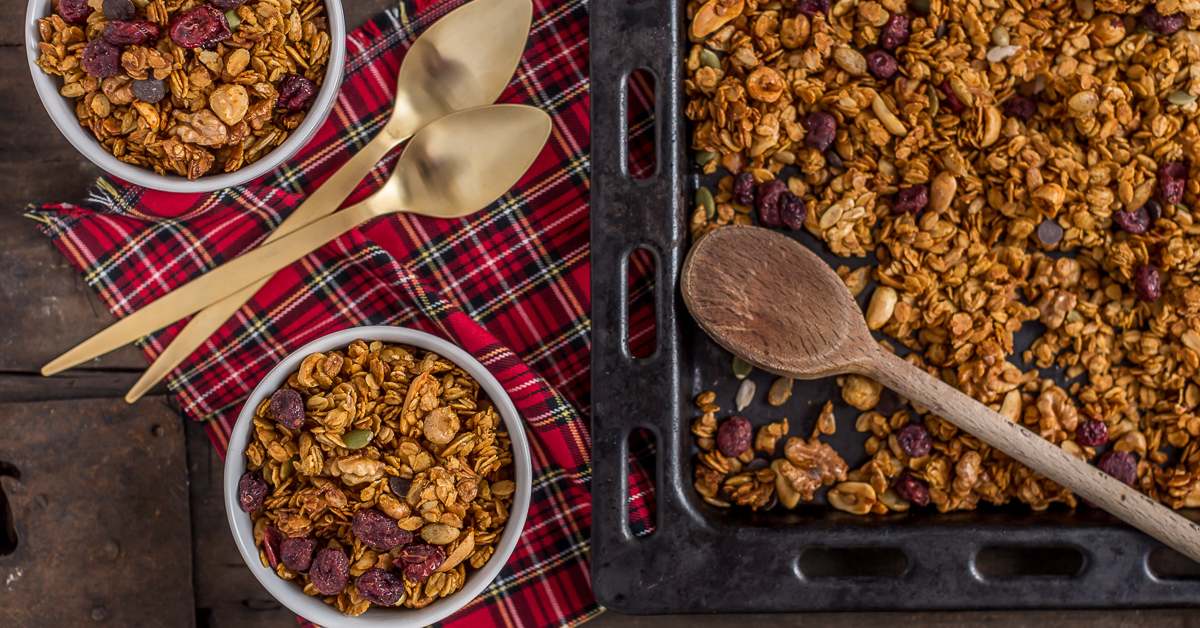 GRANOLA LIGHT alla ZUCCA – Vegan GF