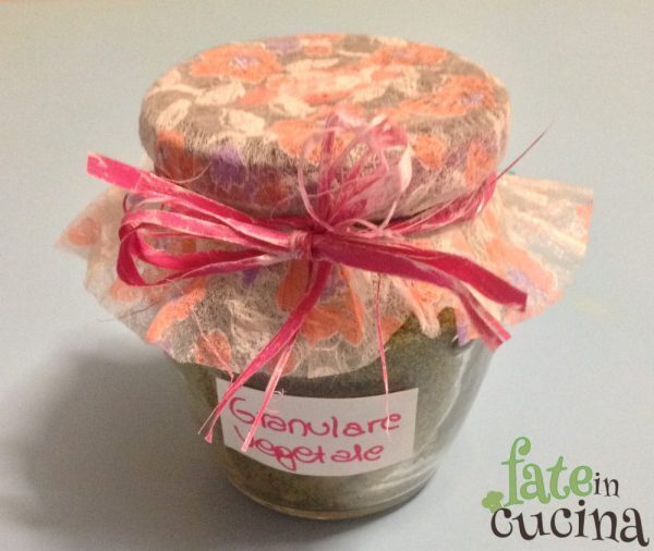 Granulare vegetale fatto in casa