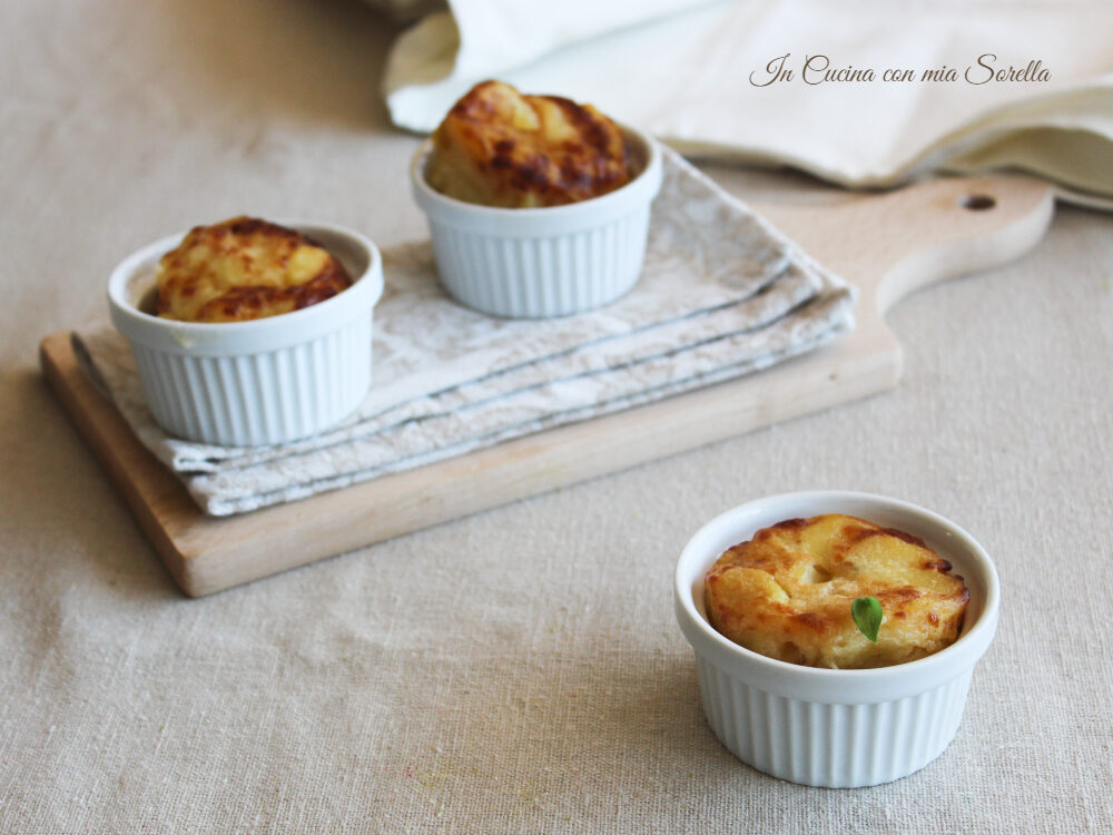 Gratin di patate e formaggi